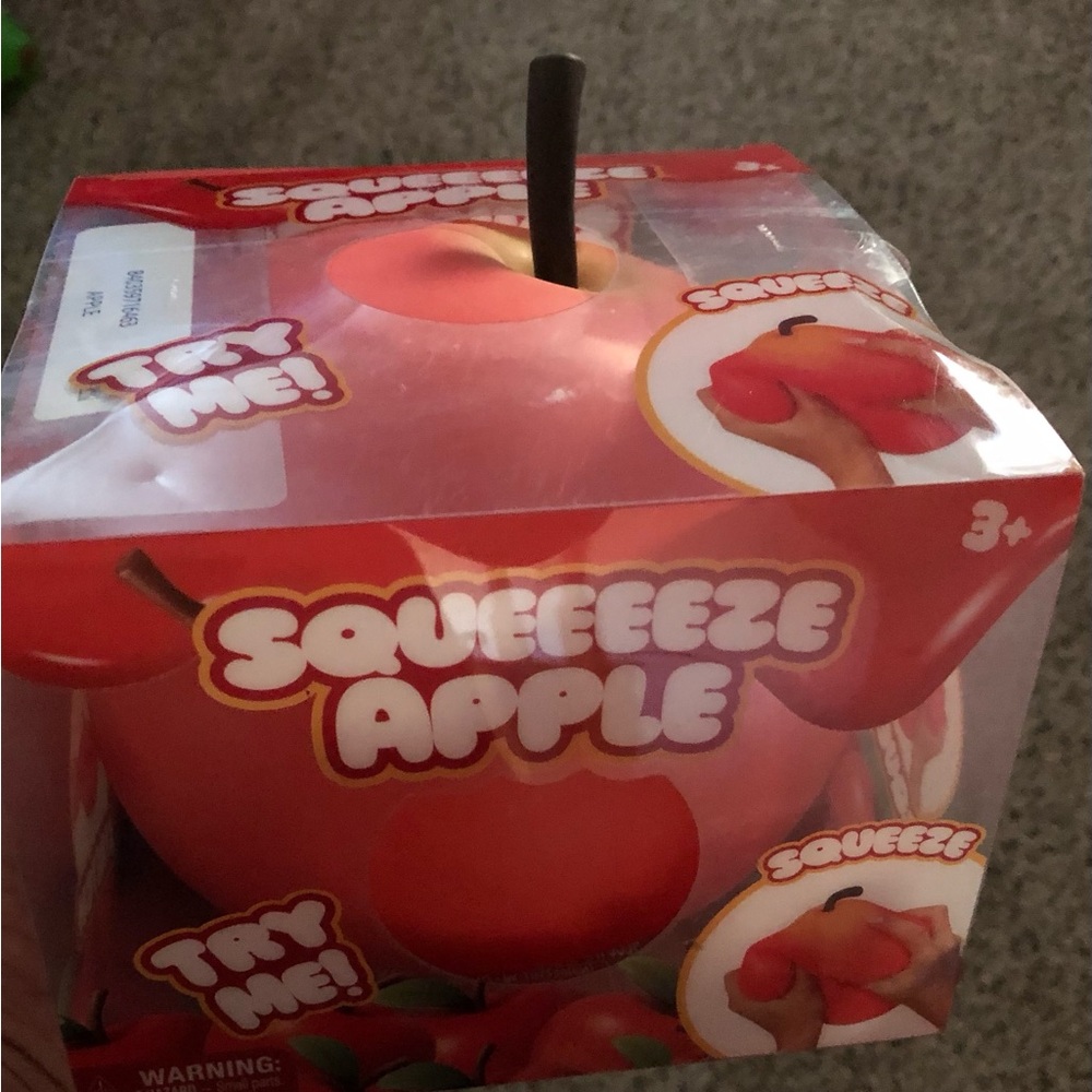 Red Stress Ball Toy -Apple